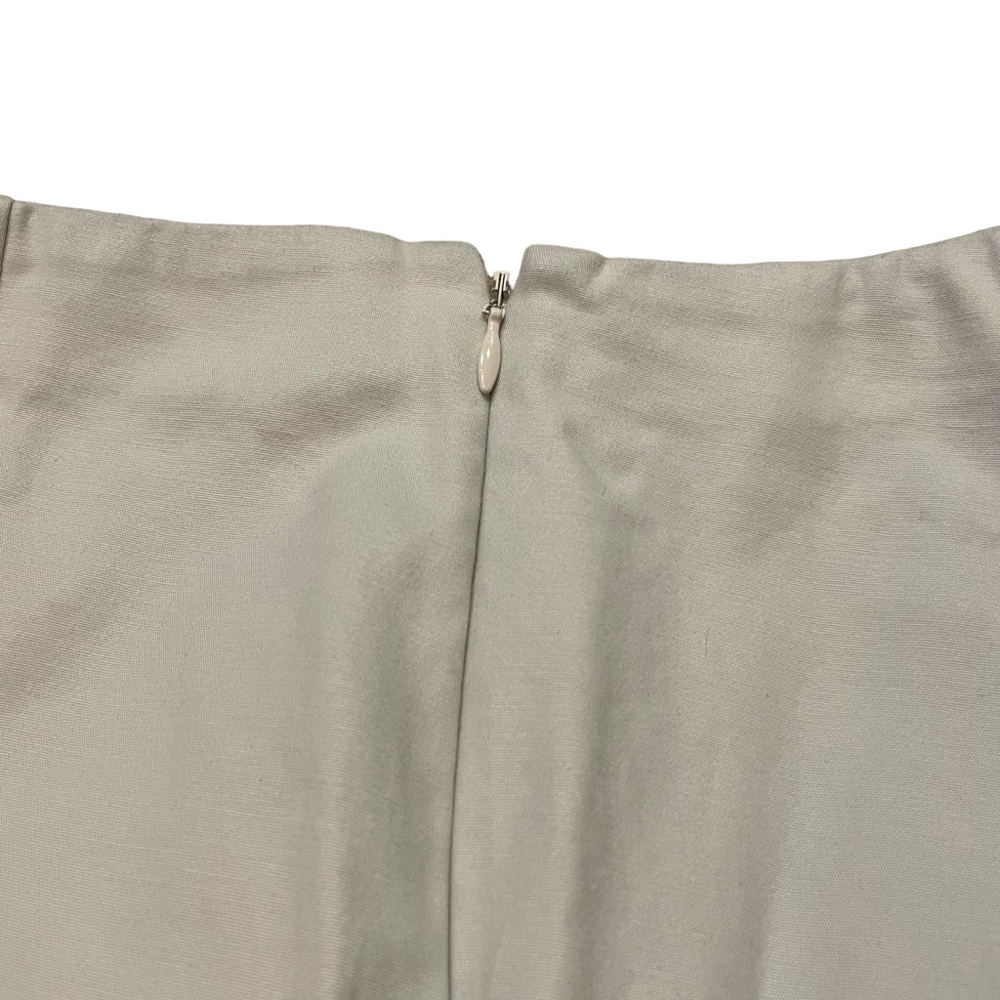 Chico’s Cotton Tan Flat Front Capris. Size 4 - Picture 4 of 6